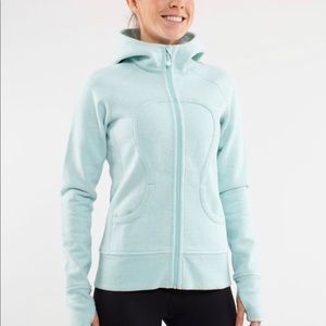 Light Blue Lululemon Scuba Sweater